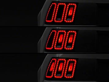 Raxiom LED Tail Lights and Sequential Tail Kit يناسب فورد موستانج All 1999-2004 باستثناء 99-01 Cobra