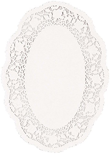 White Oval Doilies | Pack of 18| Party Supply - Thumbnail 2