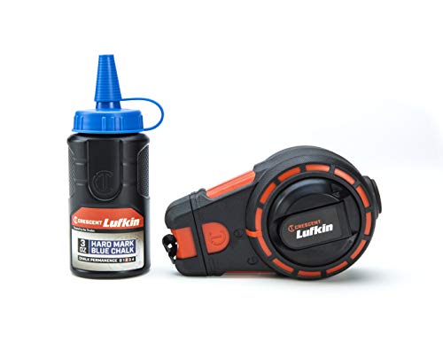 Crescent Lufkin Contractor Chalk Reel with Blue Chalk