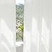 NICETOWN White Striped Sheer Curtains 96 inches Long for Living Room 2 Panels, Non-See-Through Semi Chiffon Grommet Window Treatment Light Filtering Drapes for Home Office Bedroom 52
