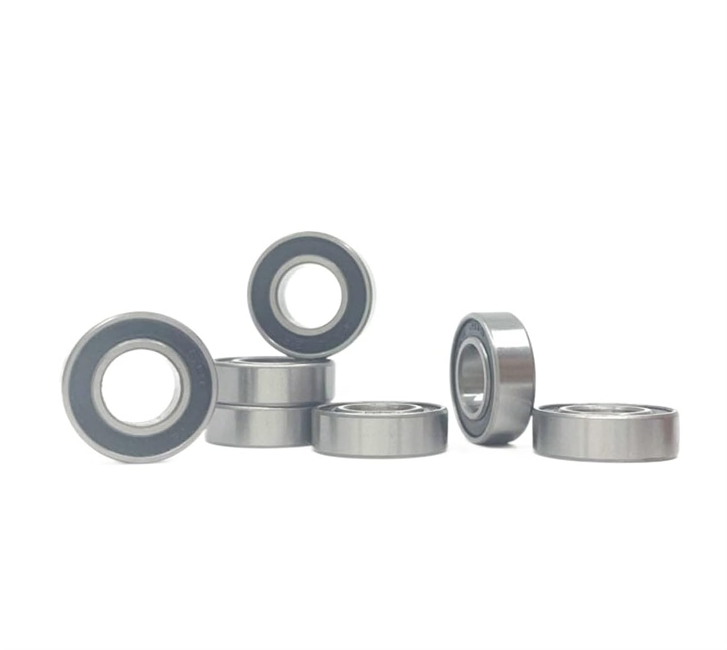 Miniature Double Sided Sealed Bearings 10pcs 684-2RS 4x9x4mm The Rubber Sealing Cove Thin Wall Deep Groove Ball Bearings(688-2RS 8x16x5mm)