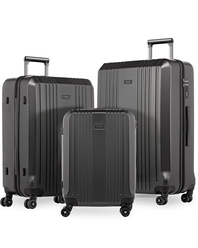 FERGÉ Kofferset 3 teilig Hartschale TSA-Zahlenschloß Cannes Reisekoffer Trolley-Set (Handgepäck, L, XL) 3er Set Hartschalenkoffer Roll-Koffer 4 sanfte Rollen - sehr robuster Polycarbonat Koffer FERGÉ Kofferset 3 teilig Hartschale TSA-Zahlenschloß Cannes Reisekoffer Trolley-Set (Handgepäck, L, XL) 3er Set Hartschalenkoffer Roll-Koffer 4 sanfte Rollen - sehr robuster Polycarbonat Koffer
