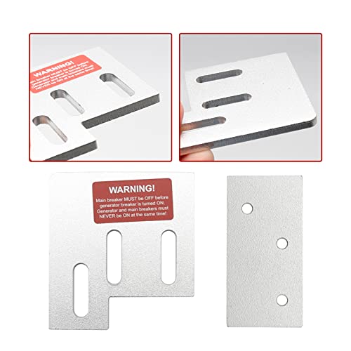 Hoypeyfiy Kit de interloque gerador quadrado D para Homeline 150 200, SD200A, espaço de instalação d