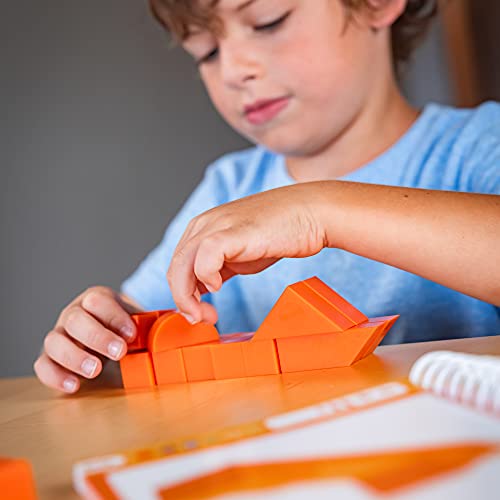 Foxmind Games: Architecto Spatial Logic And Dexterity Game, Smart Fun With Structures, 50 Smart Puzzles To Work Through, 6 Levels Of Complexity, Develops Stem Skills, 1+ Players, For Ages 7 And Up #TOP1