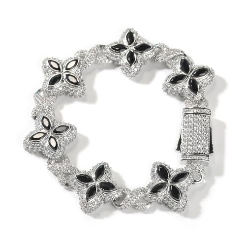 クローバー　シルバーブレスレット 0ccce68fc75b05e3a9e24f36a2fa0f