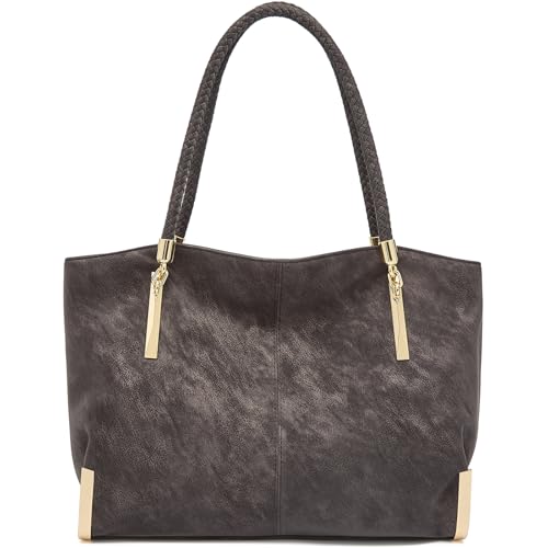 Image of FOXLOVER Large Capacity Tote Handbags for Women, Women's Top-handle Bags Fashion Shoulder Bags Purses Minimalist design