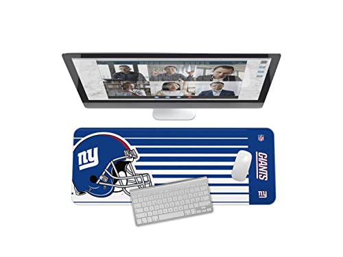 Image of SOAR NFL Unisex Multifunctional Desk Mat for Desktop, (31.5 inchx12 inch) - Ultra Soft Fabric with Non-Slip Rubber Backer - Water Resistant & Durable Nylon Stitching - Officially Licensed NFL, Desk Pad