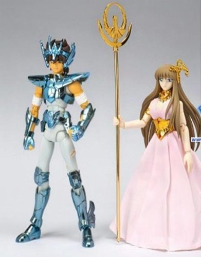 Pegasus Seiya New Bronze Cloth Broken Version & Saori Kido Original Color Edition Exclusive