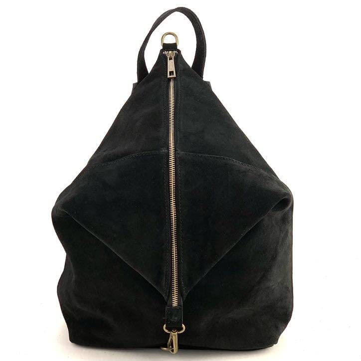 Sac à dos pour femme en cuir véritable fabriqué en Italie élégant style chic BE MY BAG
