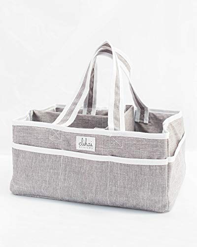 Baby Diaper Caddy Large Organizer - Cute Design For Nursery And Travel #TOP1
