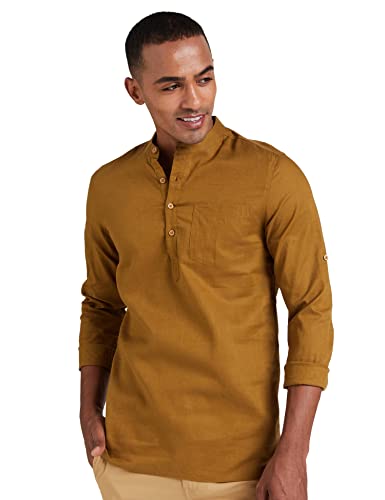 Amazon Brand - Symbol Men's Cotton Kurta Amazon Brand - Symbol Men's Cotton Kurta