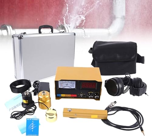 Image of Pipeline Leak Detector,Underground Water ,Electric Leakage Detection Equipment, Sensor for Pipes,with Headset and Adjustable 4 Gears Frequency