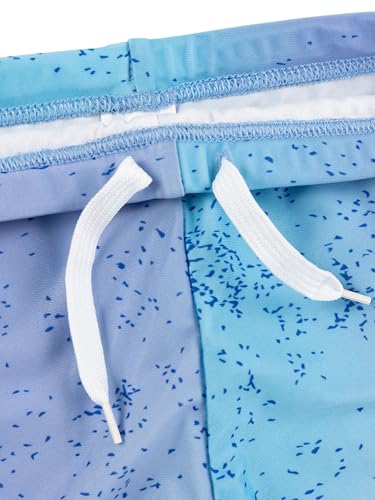 United Labels Disney Die Eiskönigin Badeanzug zweiteilig UV Schutz 50 für Mädchen, ELSA, Blau, 98/104, Bademode Kinder mit Shirt und Badehose, Badebekleidung
