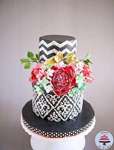 Marvelous Molds Filigree Damask Silicone Onlay | Cake Decorating With Fondant And Gum Paste Icing #TOP7