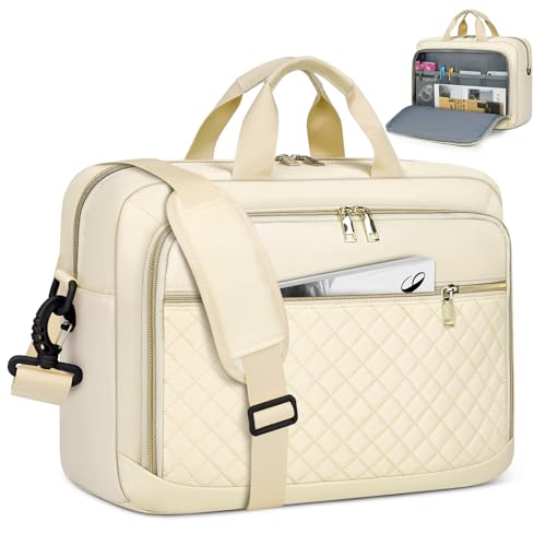 NEWHEY Laptop Bag 17.3 Inch Laptop Briefcase for Women Large Computer Bag