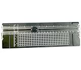 A4 Black 10.5 Inch x 3.5 Inch Paper Cutter for Cutting Paper, Coupon, Label, Cardstock, and Scrapbooking Craft for Office and Home (Black)