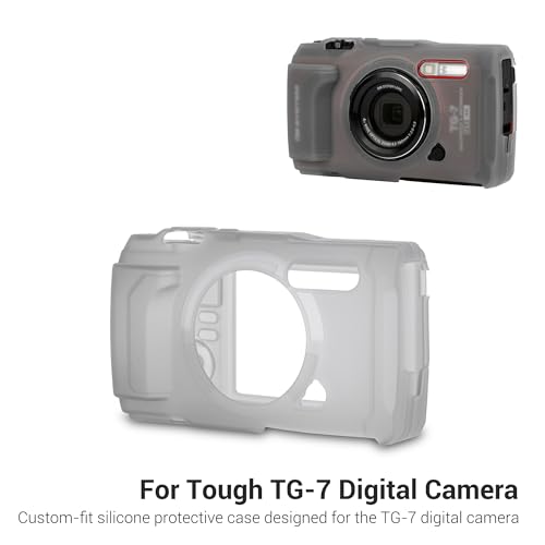 Funda de silicona para cámara Olympus Tough TG-7 miniatura 3