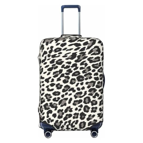Leopard Print Print Suitcase Cover Luggage Protector Washable Elastic Fashionable Travel Gear Cover