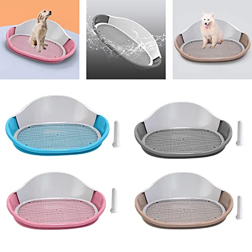 Bandeja higiênica para treinamento de animais de estimação grades de malha laváveis ​​mictório para