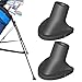 Golf Bag Legs Attachment - Weatherproof Golf Bag Stand Replacement Feet, 2 Pack Durablee Rubber Stand Bag Feet | Easy Install Attachable Stand Feet, Black Rubber Attachments for Golf Stand Bags