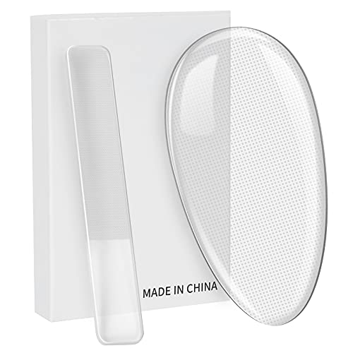 Nano Foot File Callus Remover- Glass Professional Pedicure Scrubber, Foot Hand Care Pedicure Tool with Nano Nail Files, Scrubber for Feet Dead Skin, Cracking, Hard Cracked Dry Skin Removal Nano Foot File Callus Remover- Glass Professional Pedicure Scrubber, Foot Hand Care Pedicure Tool with Nano Nail Files, Scrubber for Feet Dead Skin, Cracking, Hard Cracked Dry Skin Removal