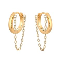 gold 8mm 1pair