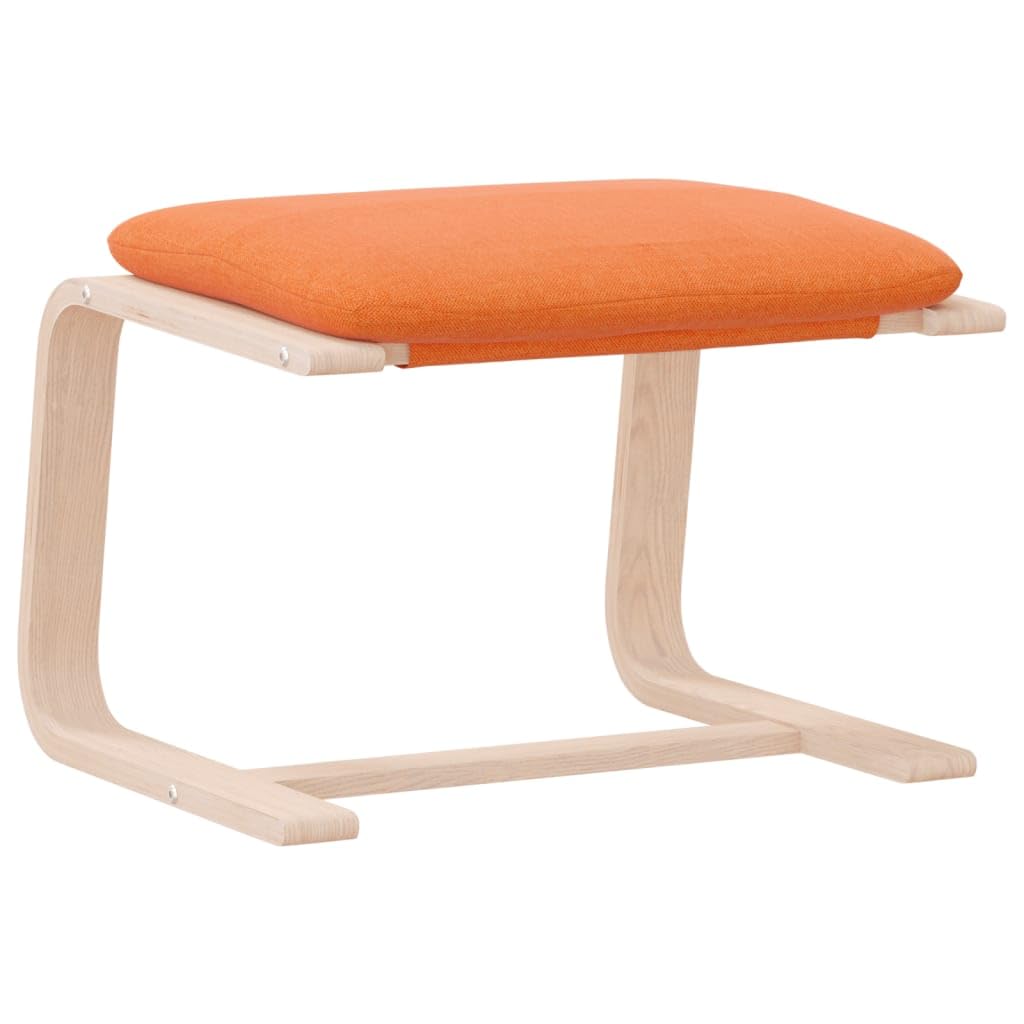 pouf poggiapiedi,pouf contenitore rotondo,Poggiapiedi Giallo Scuro 51x41x40 cm in TessutoGeeignet für Wohnzimmer, Schlafzimmer, Bad