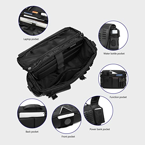 Bolsa de ombro única, Moniss Bolsa Mensageira Moda Exterior Masculina Bolsa de Um Ombro Bolsa Transv