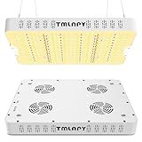 E4000 LED Grow Light, Full Spectrum for Indoor Plants, Daisy Chain, 3x4 Grow Tent, Built-in Silent Fan (320W Actual Power)