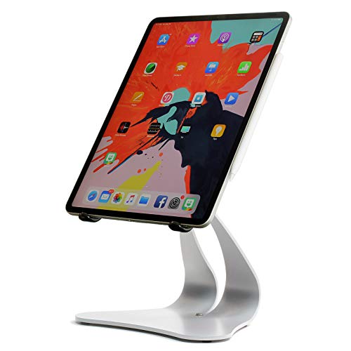 Thought Out Stabile PRO Adjustable Stand Pivoting Silver - Made in USA - Compatible with Apple iPad  - //coolthings.us