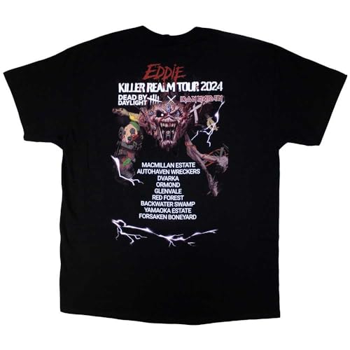 T-shirt Iron Maiden Dead By Daylight pour gamer fan de heavy metal