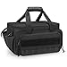 Rexmica 14-Inch Tool Bag with Anti-friction Bottom, Hand Tool Storage Organizer for Men, Tactical Range Bag, Multi-purpose Work Tote for Repairman, Carpenters, Handyman, Black