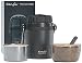 Produktbild Kengis Thermobehälter Für Essen, Warme Speißen, EIS | 950ml Thermo Lunchbox Für Suppe | Warmhaltebehälter aus österreichisch Edelstahl | Isolierbehälter | Speisegefäß (Grau,950ml)