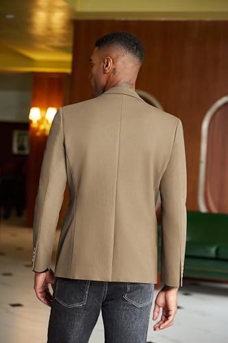 Blazer décontracté homme COOFANDY fini les vestes rigides avec ce costume tricot M - 3