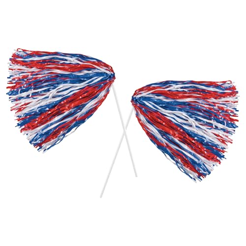 Beistle 66301-RWB Pkgd Poly Shakers-512 Strand 12 x 11 Red/White/Blue
