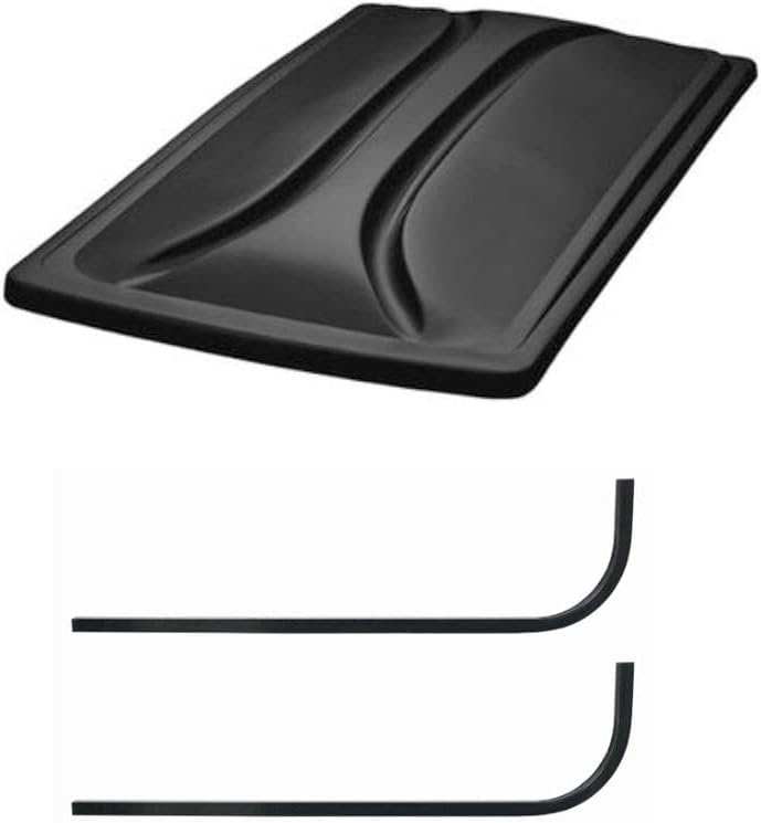 3G Universal 80" Golf Cart Roof Kit Black for EZGO RXV