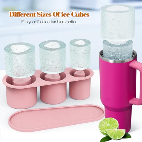 Bandeja para cubitos de hielo compatible con Stanley Cup 40 oz miniatura 2