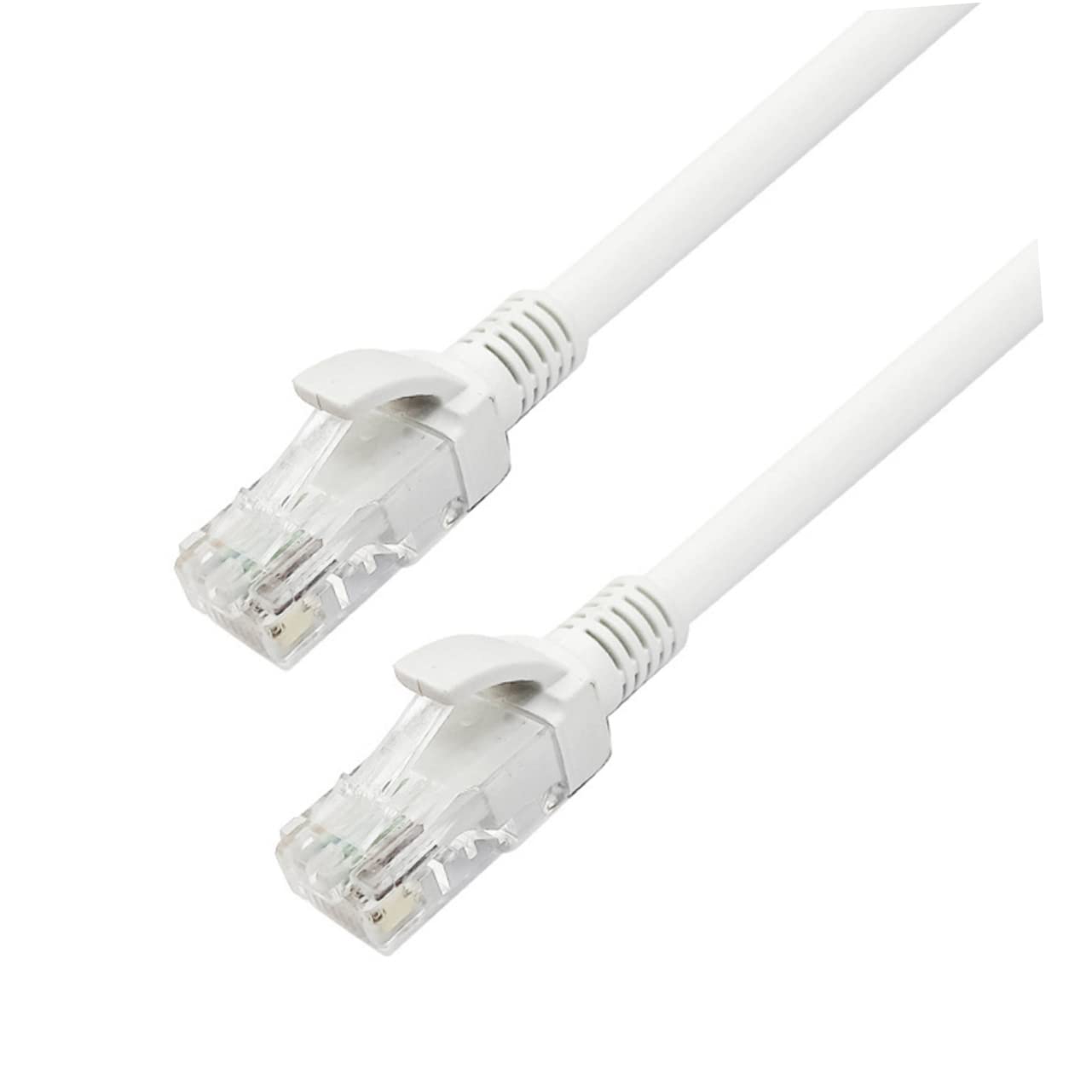 Cavo Ethernet Cat6 50m Bianco in Rame per Rete Veloce