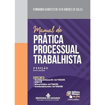 Capa do livro Manual de Prática Processual Trabalhista 2ª edição