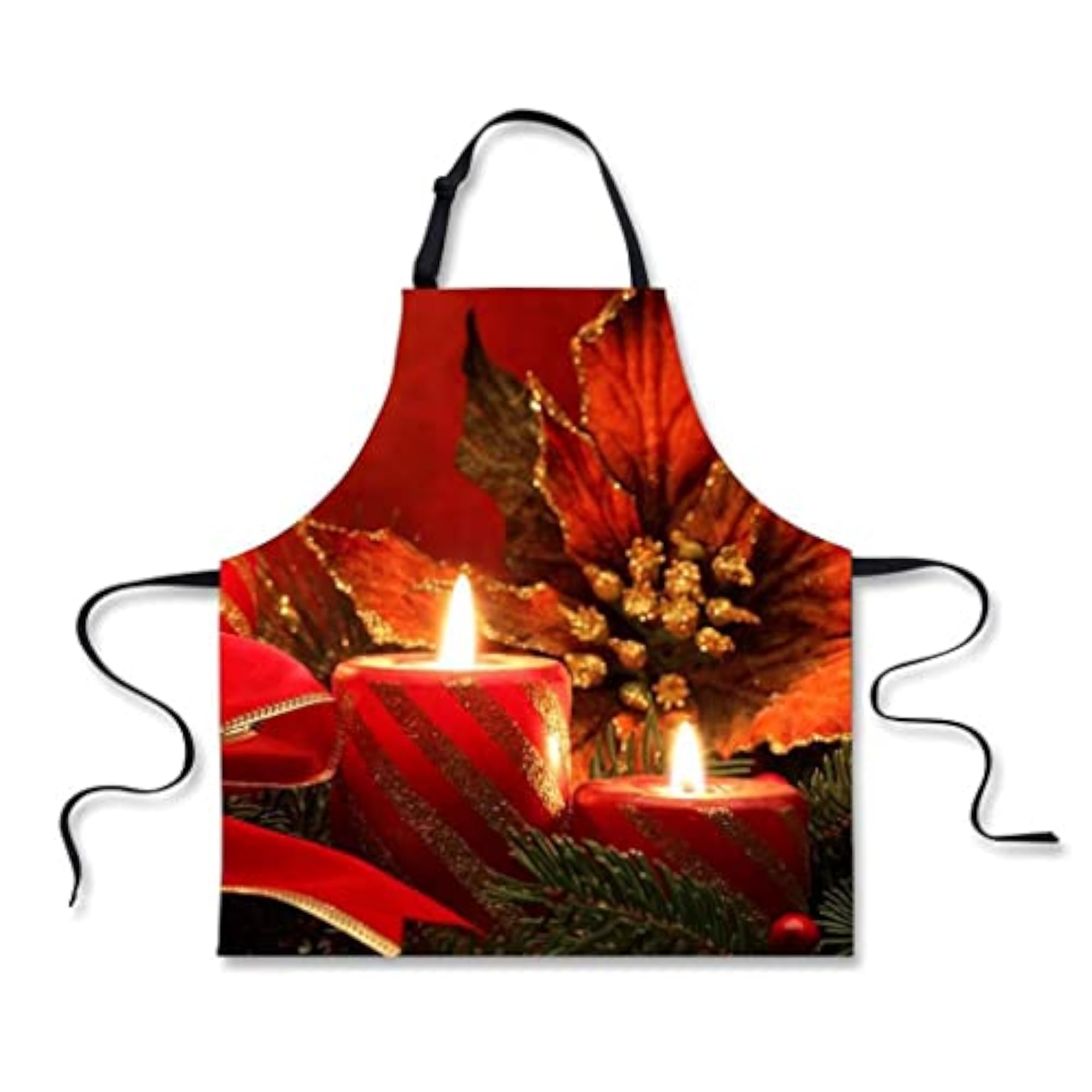Christmas Kitchen Apron with Pockets