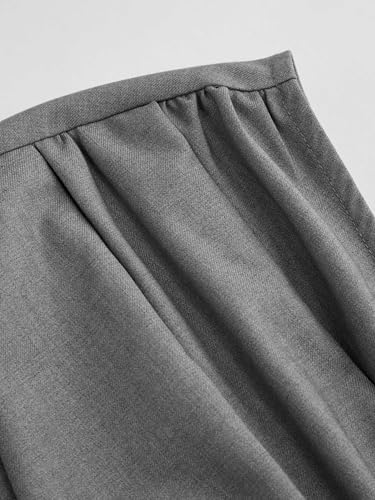 CIDER Midi Dress for Women Sleeveless Wrap V Neck High Waist Solid Elegant Formal Party Cocktail3