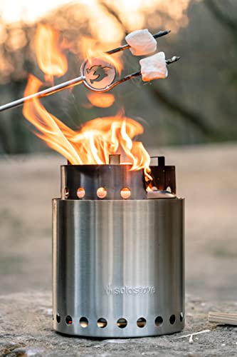 Solo Stove Campfire Campingkocher | Tragbarer Camping Stove, Für 4+ Personen, Rostfreier Edelstahl, Leistungsstarke… – Ansicht 6