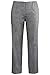 Produktbild Ulla Popken Damen große Größen Stretchleinen-Hose grau-Melange 60 727594 12-60