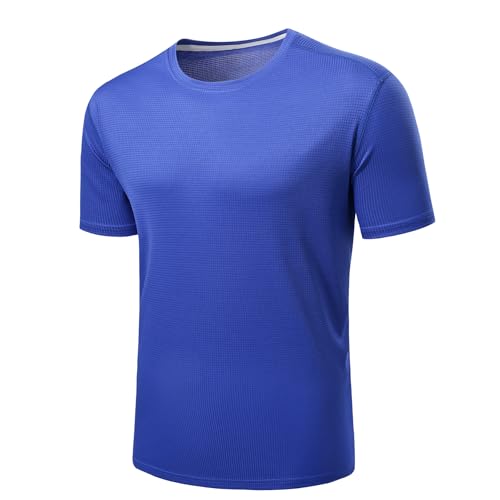 Tee Shirt Homme Anti Transpiration Coupe Droite Confortable en Été