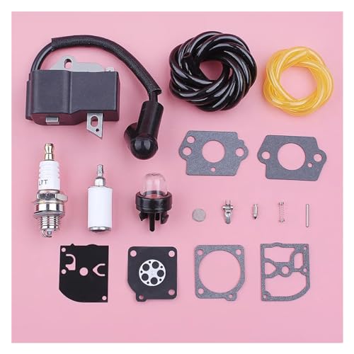 Kit bougie d'allumage et bobine pour carburateur UT10516 de tronçonneuse - 2
