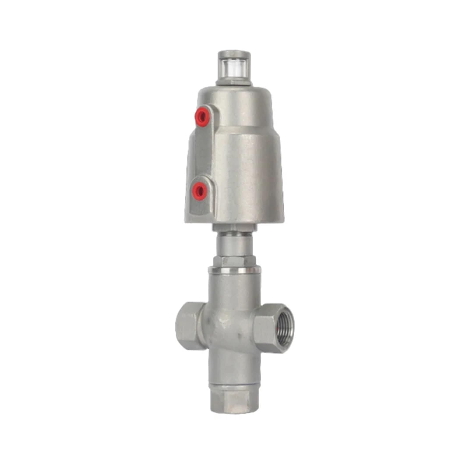 PXQCHAVLN DN15 3 Way Stainless Steelic Actuator Angle Seat Valveic Seat Valve 16bar Normally Closed(Double Acting)