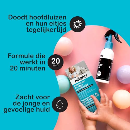 NitWits All-In-One Läusespray, Entfernt Läuse & Nissen 120 ml Spray – Ansicht 2