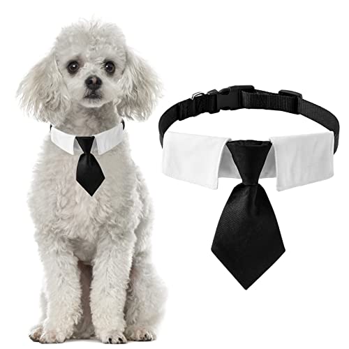 GOGO Hunde-Krawatten Set – 10 Stück, Verstellbar, Für Große Hunde, Polyester