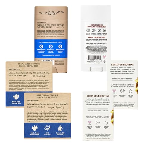 Dr. Squatch x Jukebox Natural Bar Soap and Deodorant, (6-Pack) - image 8