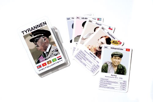 Preisvergleich Produktbild Unbekannt Kartenspiel Quartett Tyrannen